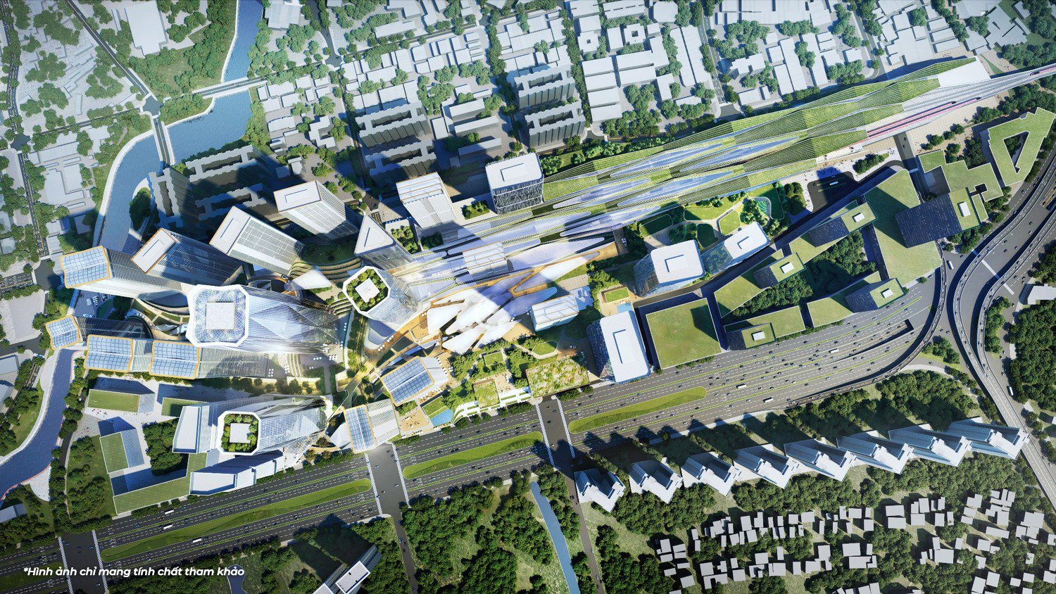 Phối cảnh The Metropolis Thủ Thiêm 1