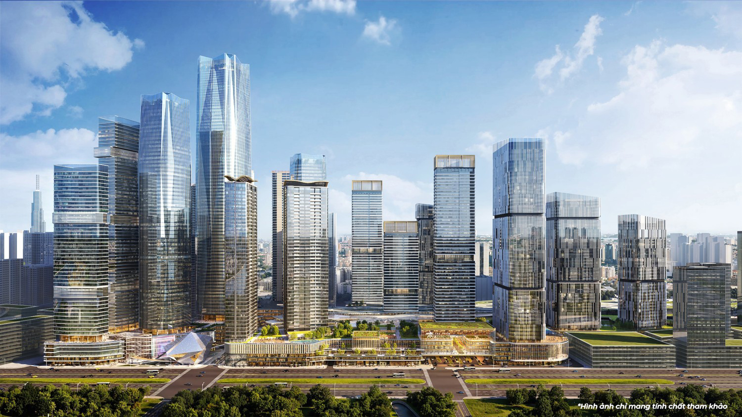 Phối cảnh The Metropolis Thủ Thiêm 2