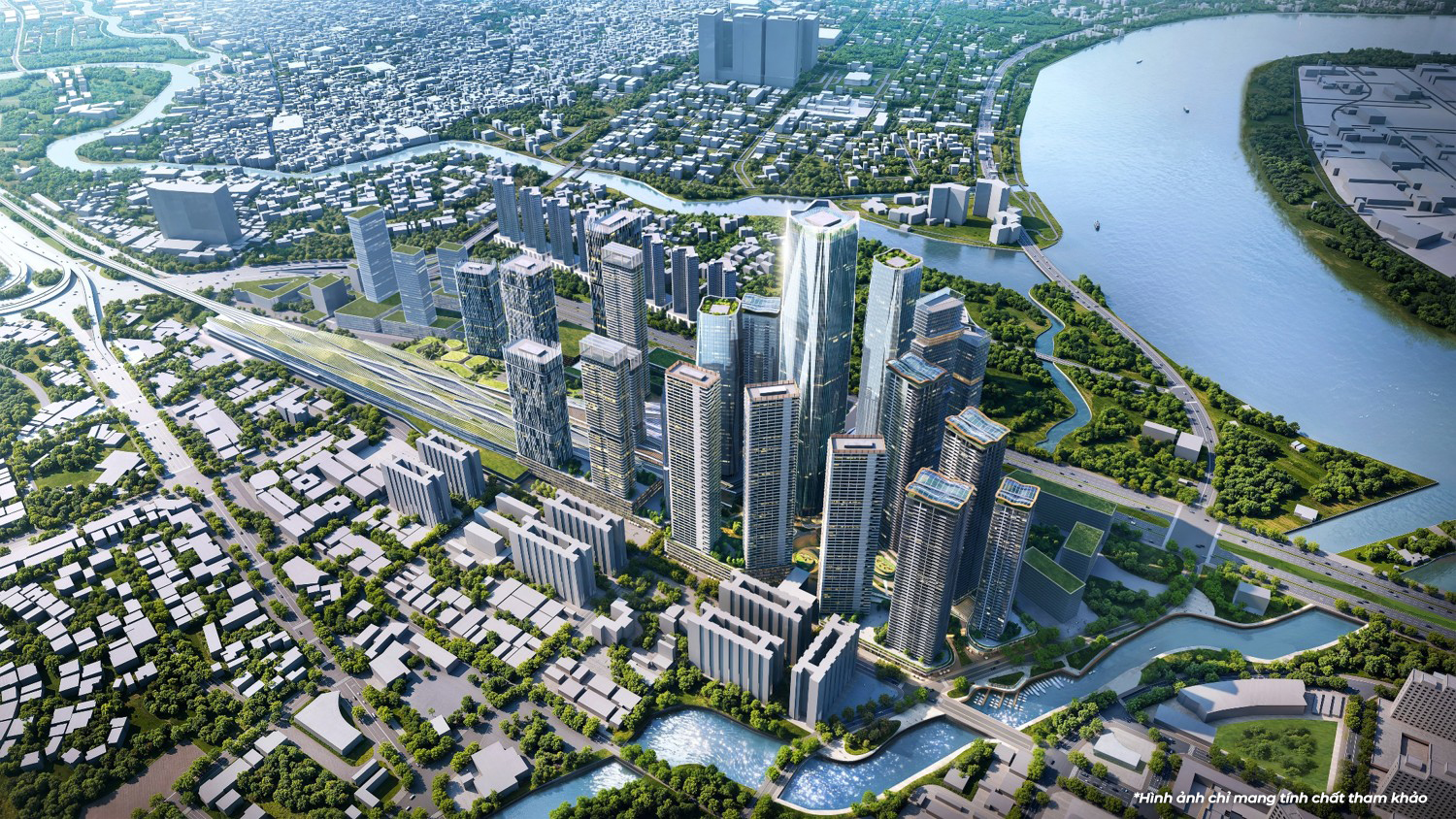 Phối cảnh The Metropolis Thủ Thiêm 3